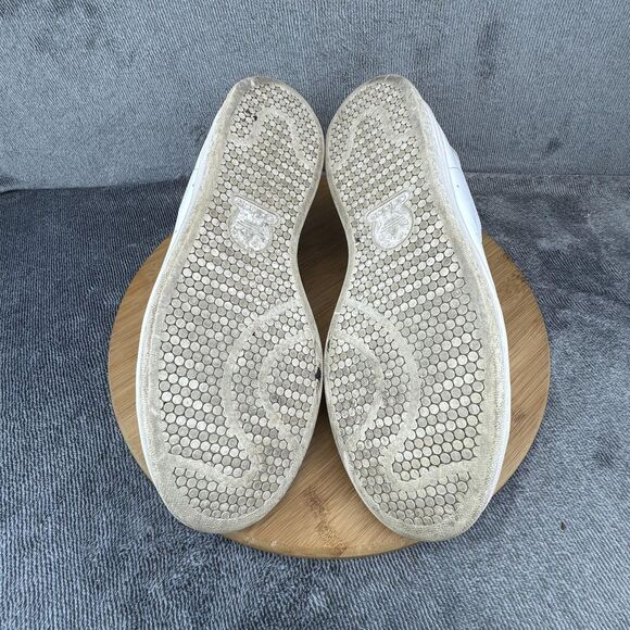 Adidas Stan Smith Shoes Mens Size 11 White Leather Graffiti Heel Tennis FV7869 - Picture 8 of 10